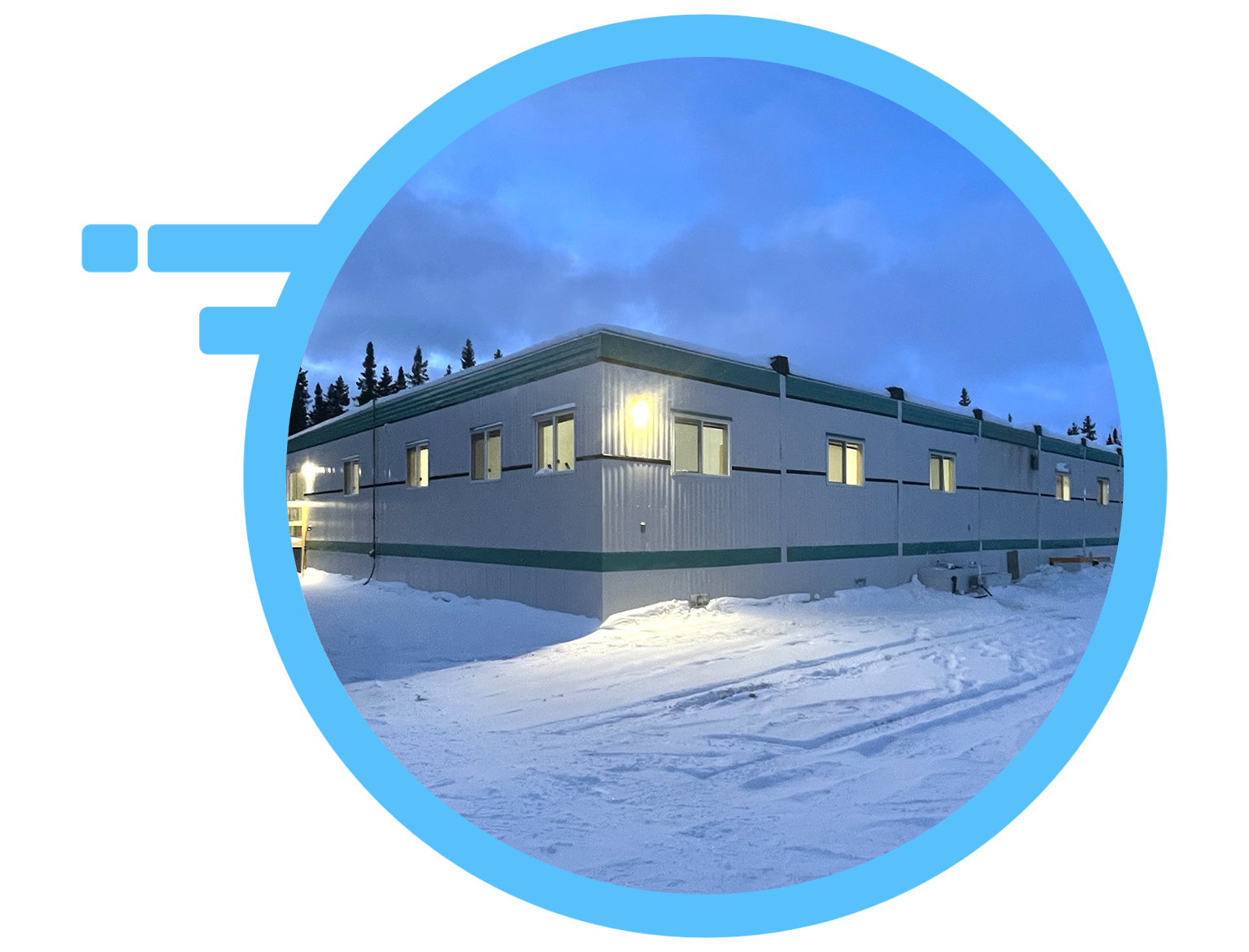 Untapped Modulars unit on snow