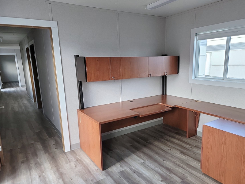 Untapped Modulars partitioned office unit space